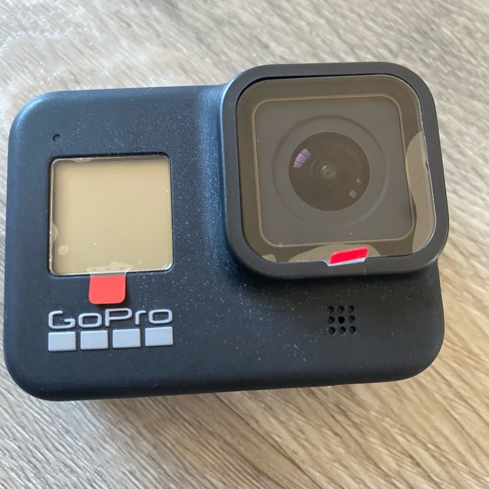 Go Pro Hero8 Black with accessories and case